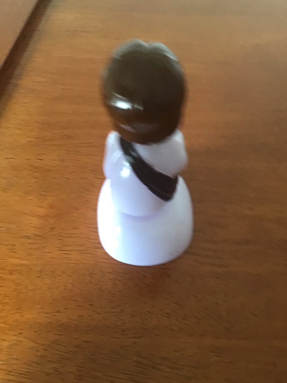 White Solar-Powered Jesus Figurine - Picture 3 of 4